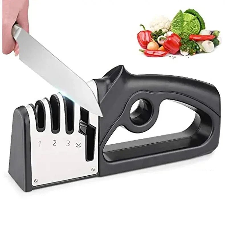 Aiguiseur Couteau | Professionnel 4 en 1