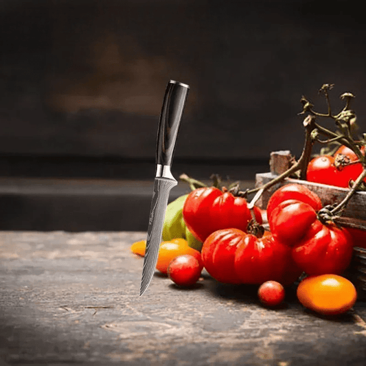 couteau de cuisine damascuskitchenknives couteau désossage 6 pouces
