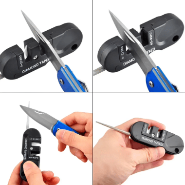 aiguiseur a couteau 2 segments, utilisation