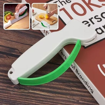 aiguiseur couteau multifonction en gros plan 