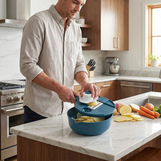 coupe-legumes multifonction 9 en 1 prochef